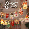 Christmas Led Decorative Light, 1 Count Mixed Color Cartoon Decorative Light, String Light Ornaments for Christmas Tree Home Party