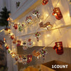 Christmas Led Decorative Light, 1 Count Mixed Color Cartoon Decorative Light, String Light Ornaments for Christmas Tree Home Party