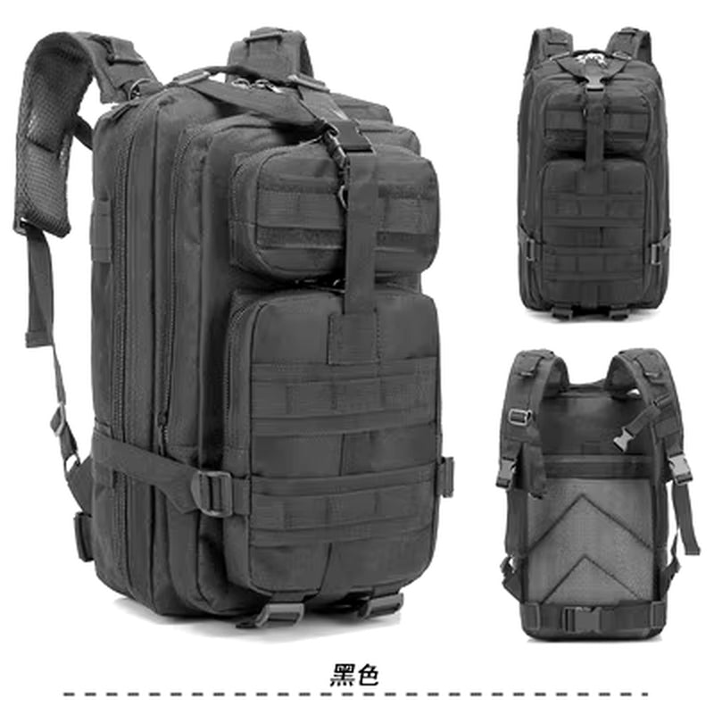 2024 New Backpack 3P Backpack Waterproof Cycling Sports Outdoor Backpack Multifunctional Tactical Camouflage Backpack