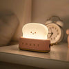 Cute Night Light Toast Lamp Dimmable LED Toaster Night Lamp,Children'S Bread LED Night Light for Bedroom Decor Child Nightlight Kids Gift