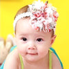 Toddler Girl Hats Lace Weave Baby Infant Girl Headband Flower Accessories Baby Hair Baby Care Knitted Hat Baby